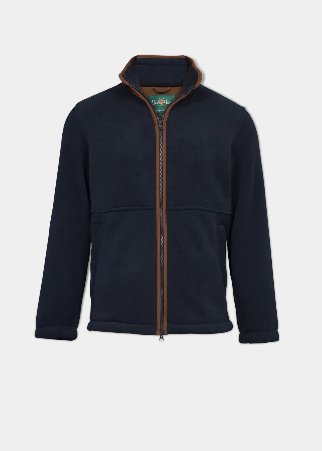 Alan Paine Aylsham Fleece Jacket in Dark Navy