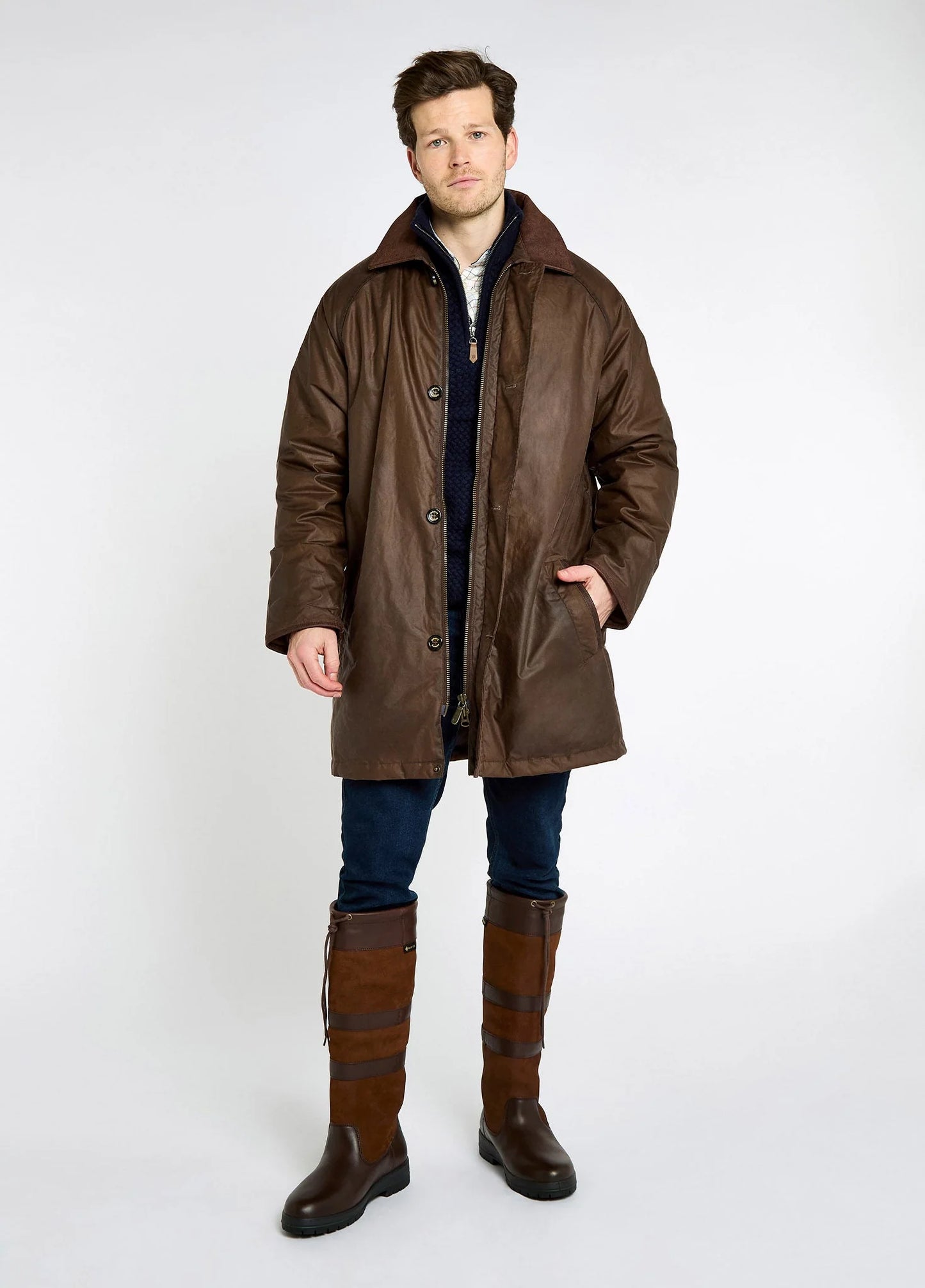 Dubarry Mens Jackets & Coats, Prospect in 18 Café