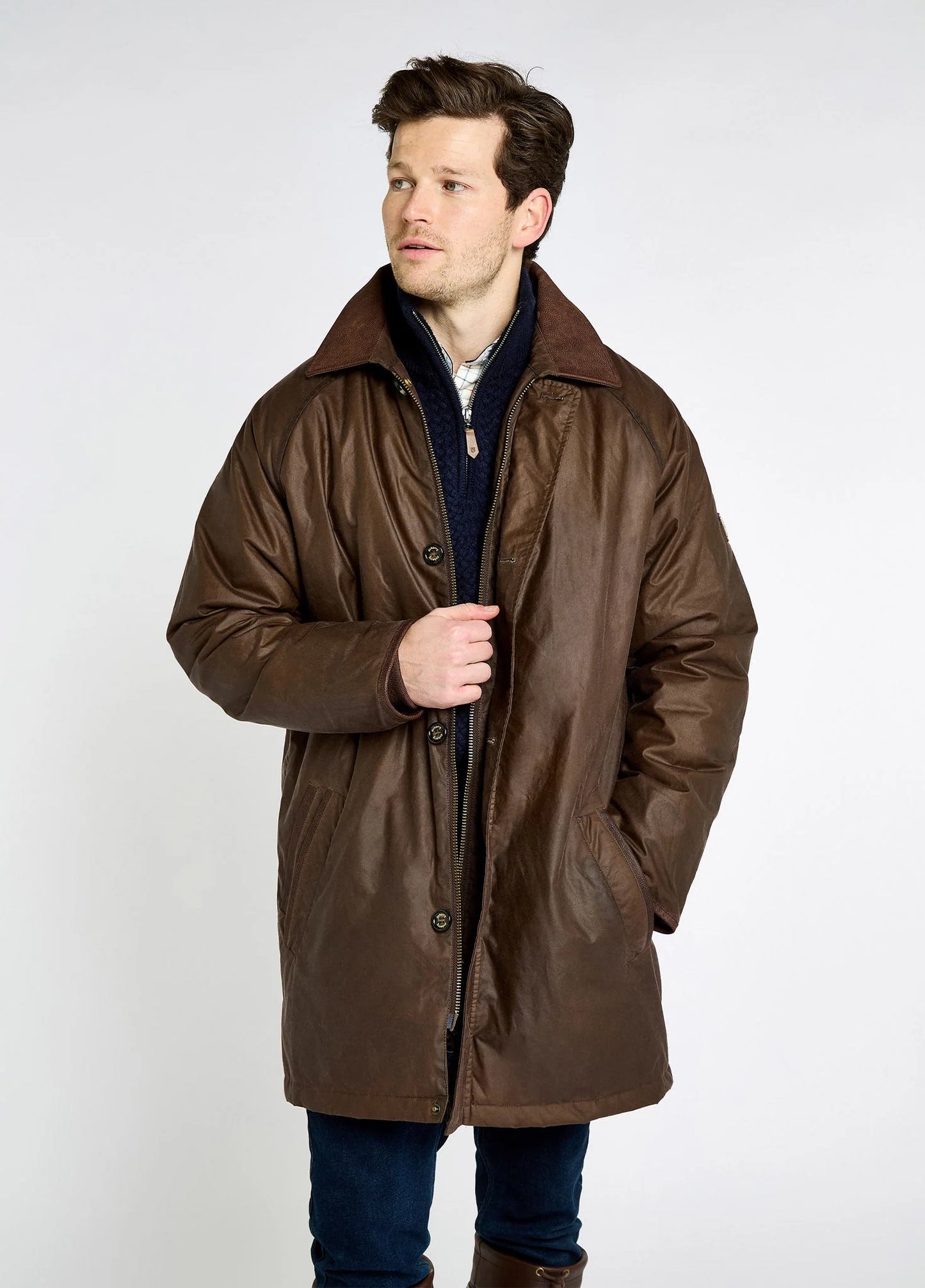 Dubarry Mens Jackets & Coats, Prospect in 18 Café