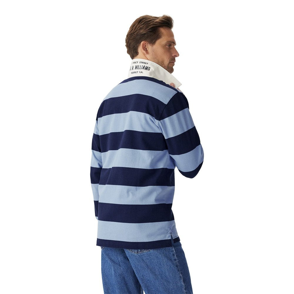 R.M. Williams Cradle Rugby in Navy Blue