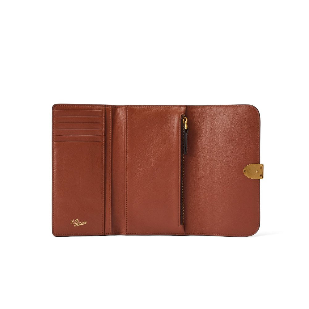 R.M. Williams Eden Stitched Wallet in Tan