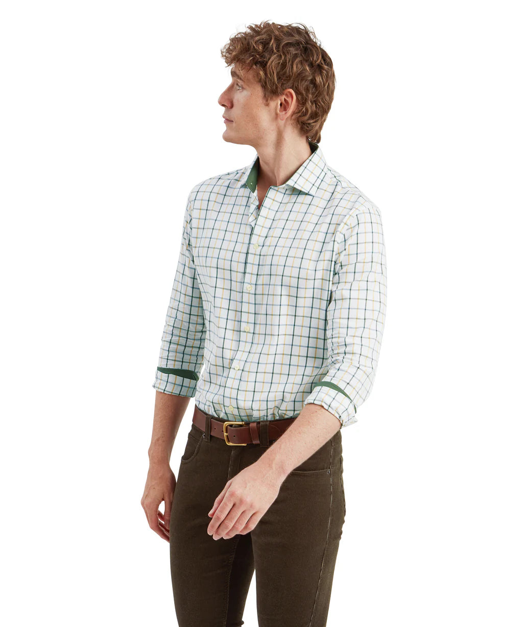 Schoffel, Baconsthorpe Tailored Shirt - (Woodland Check)
