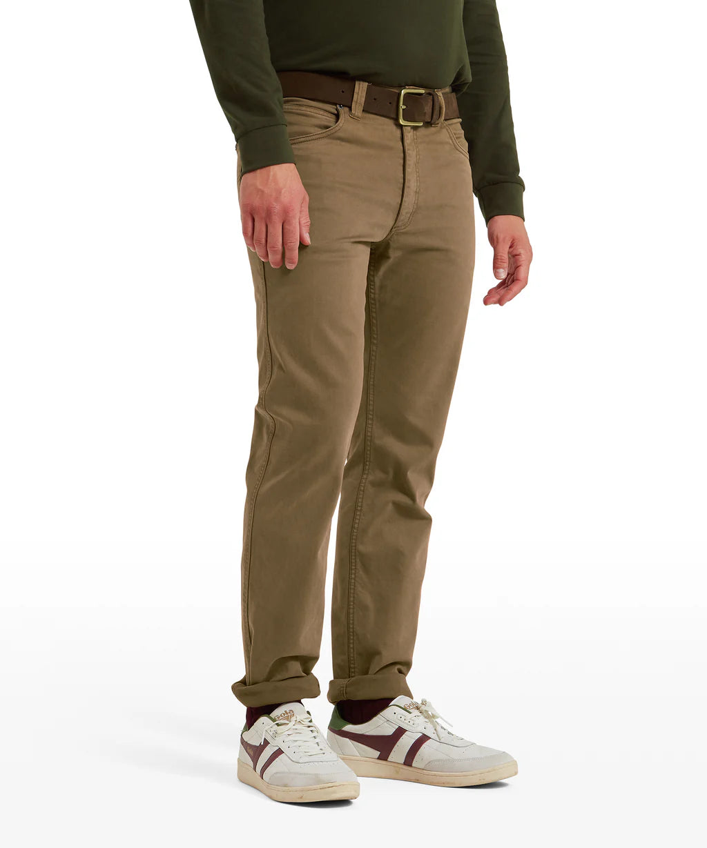 Schoffel, Canterbury 5 Pocket Jean - (Toffee)
