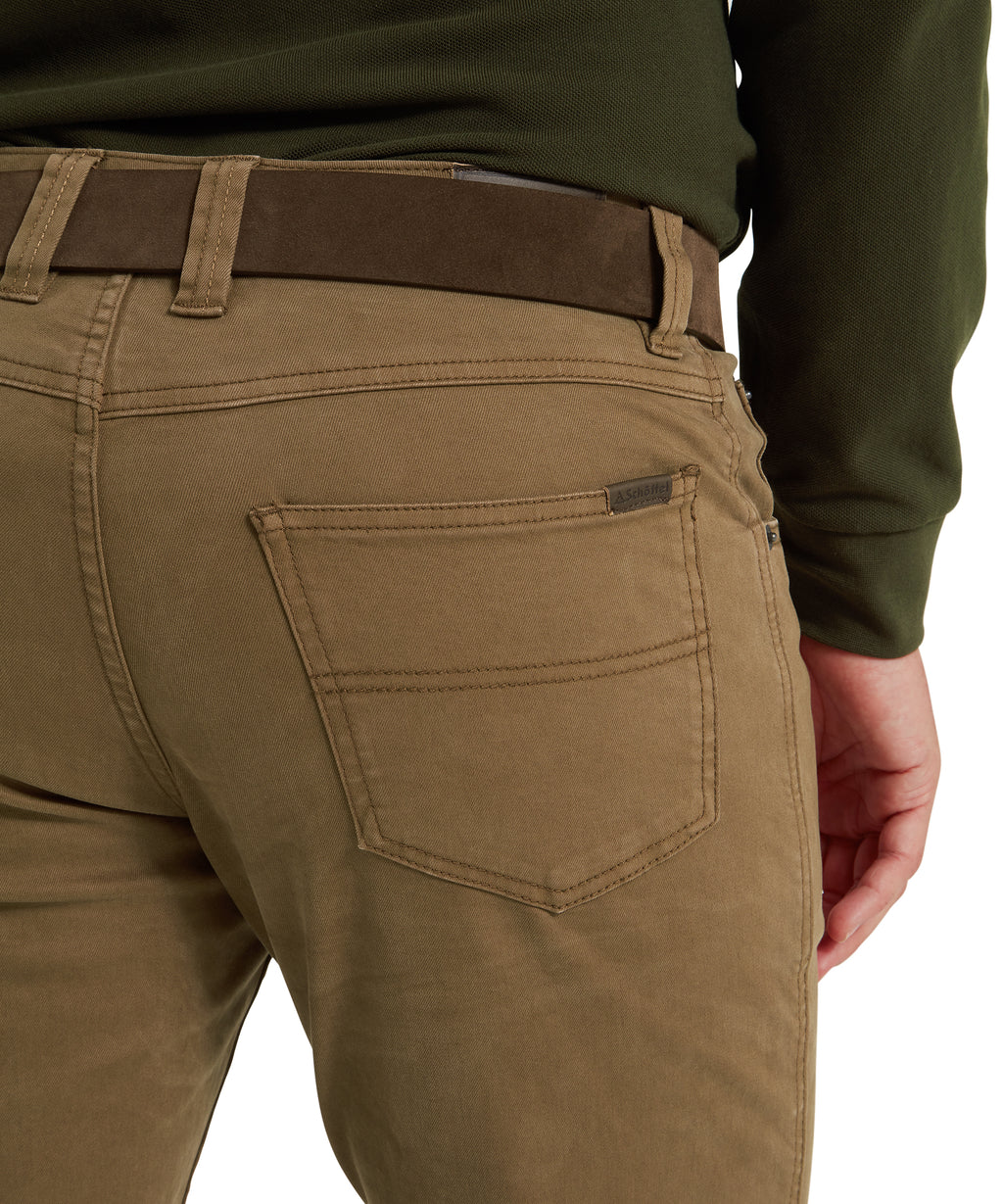 Schoffel, Canterbury 5 Pocket Jean - (Toffee)