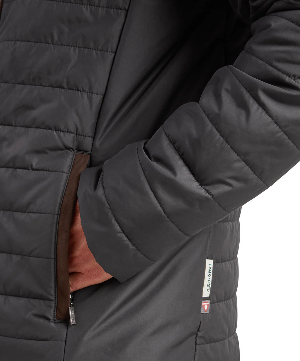 Schoffel, the Carron Jacket in Charcoal