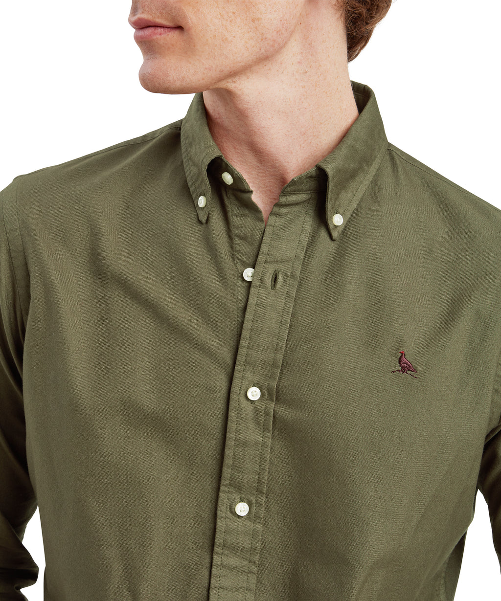 Schoffel, Cavendish Oxford Shirt - (Woodland)
