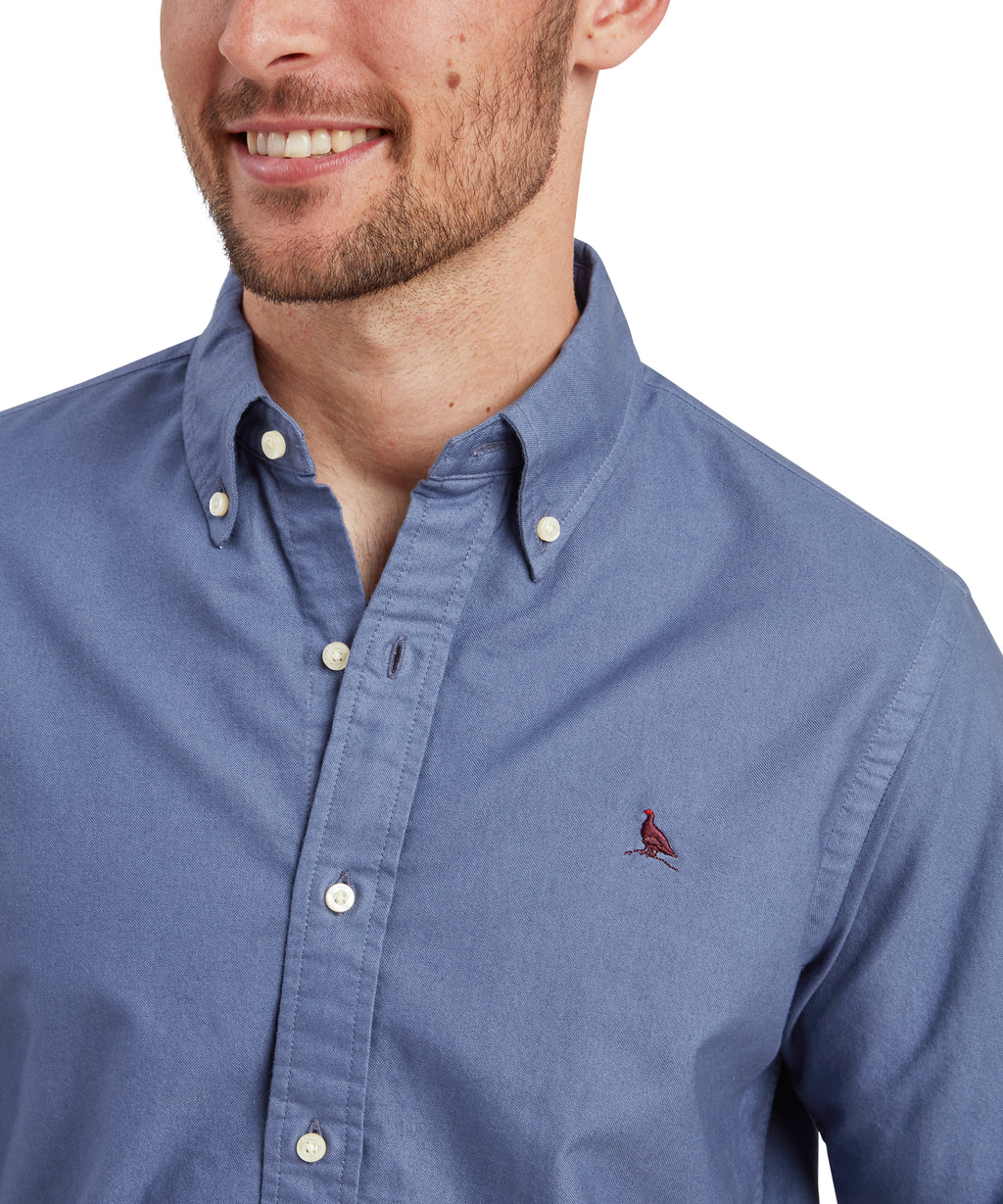Schoffel, Cavendish Oxford Shirt - (Vintage Navy)