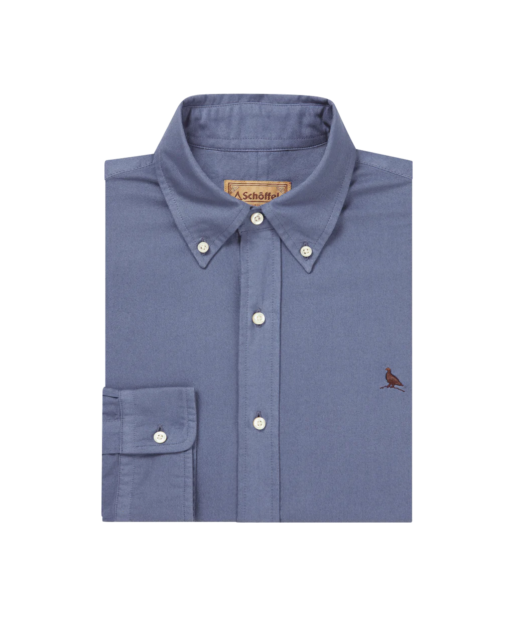Schoffel, Cavendish Oxford Shirt - (Vintage Navy)