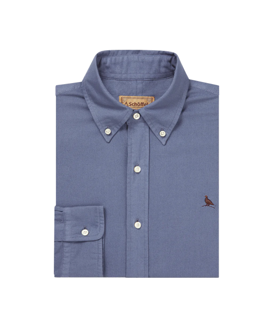 Schoffel, Cavendish Oxford Shirt - (Vintage Navy)