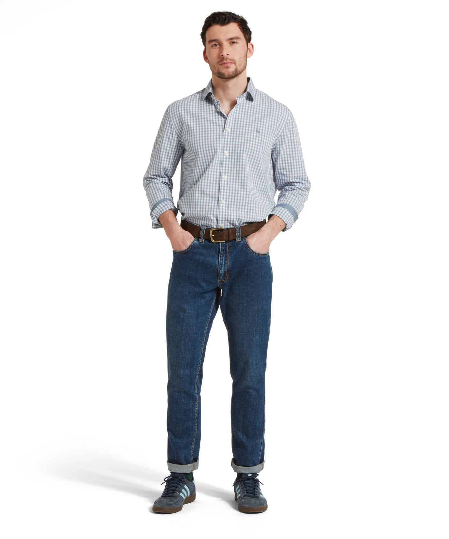 Schoffel Mens Countrywear, the Chiltern Jean in Indigo