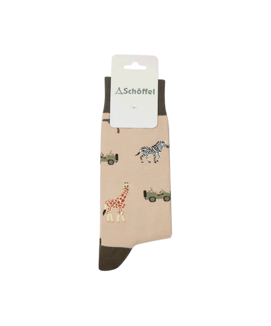 Schoffel Mens, Single Cotton Socks