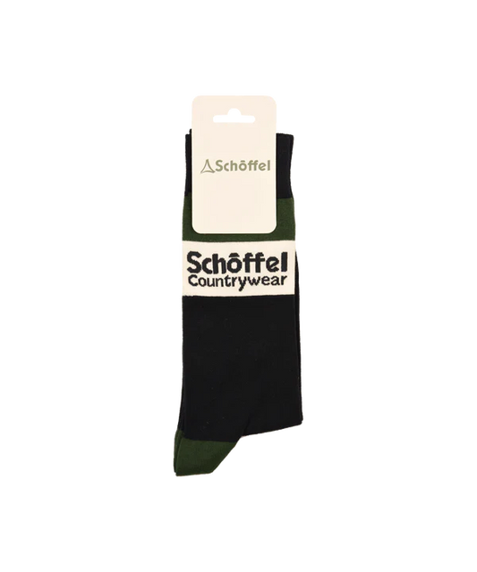 Schoffel Mens, Single Cotton Socks