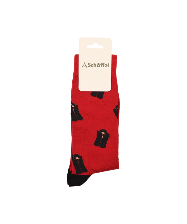 Schoffel Mens, Single Cotton Socks