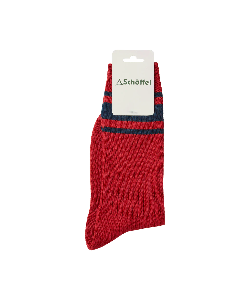 Schoffel, Hilton Retro Sock - (Red)