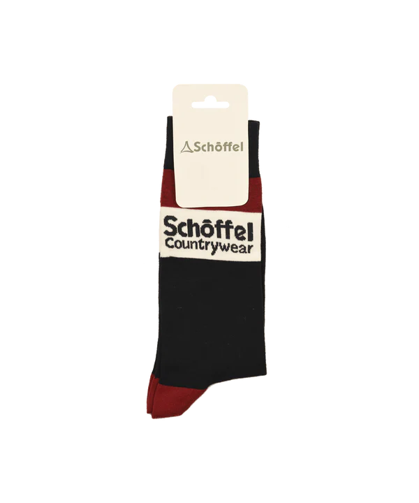 Schoffel Mens, Single Cotton Socks