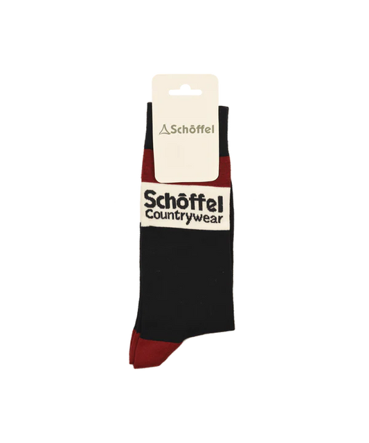 Schoffel Mens, Single Cotton Socks