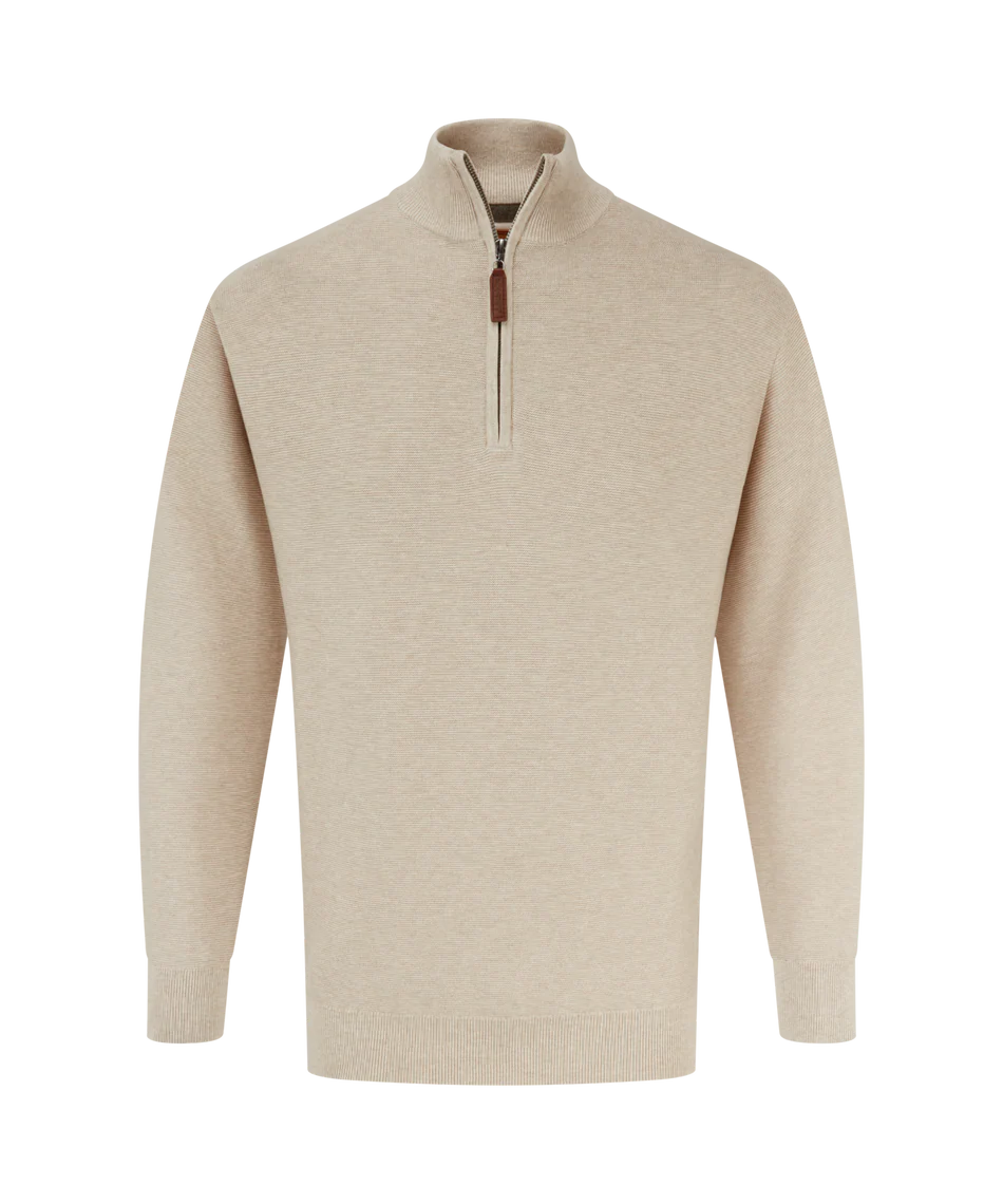 Schoffel, the Porthleven 1/4 Zip Jumper