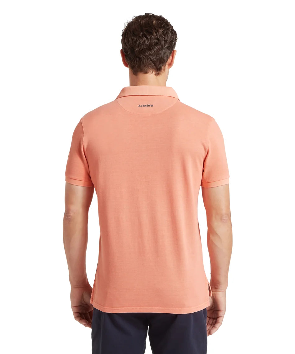 Schöffel, the St Ives Garment Dyed Polo Shirt