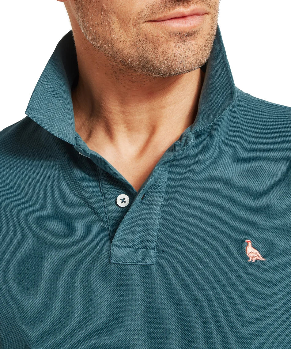 Schöffel, the St Ives Garment Dyed Polo Shirt