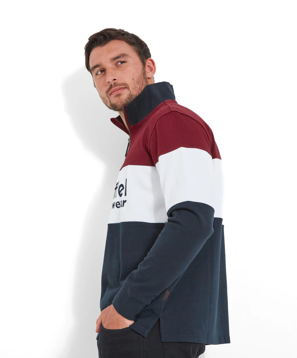Schoffel, Exeter Heritage 1/4 Zip - (Bordeaux)