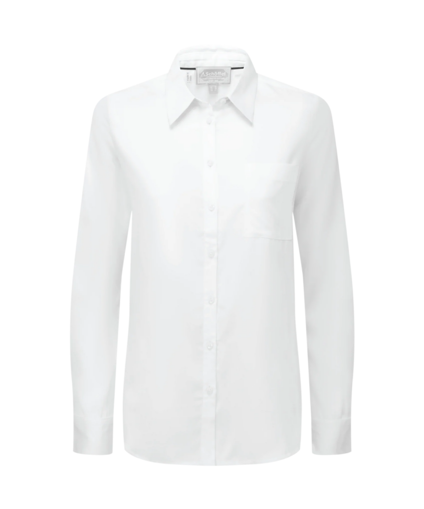 Schoffel Ladies Countrywear, the Alton Blouse in White
