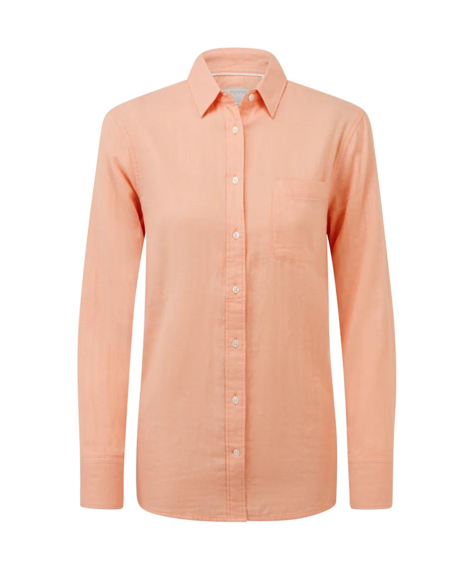 Schoffel Shirts , the Ashdon Shirt (Coral Peach)