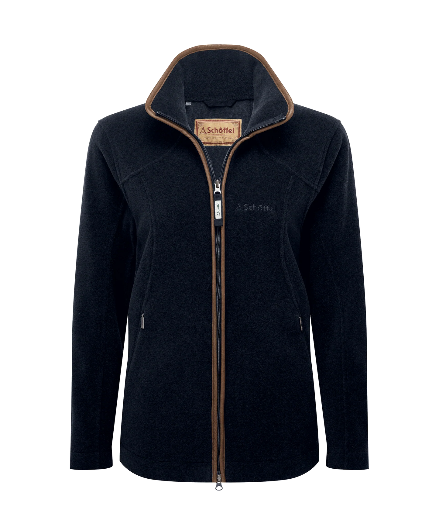 Schoffel Ladies Countrywear, the Burley Ii Fleece in Navy