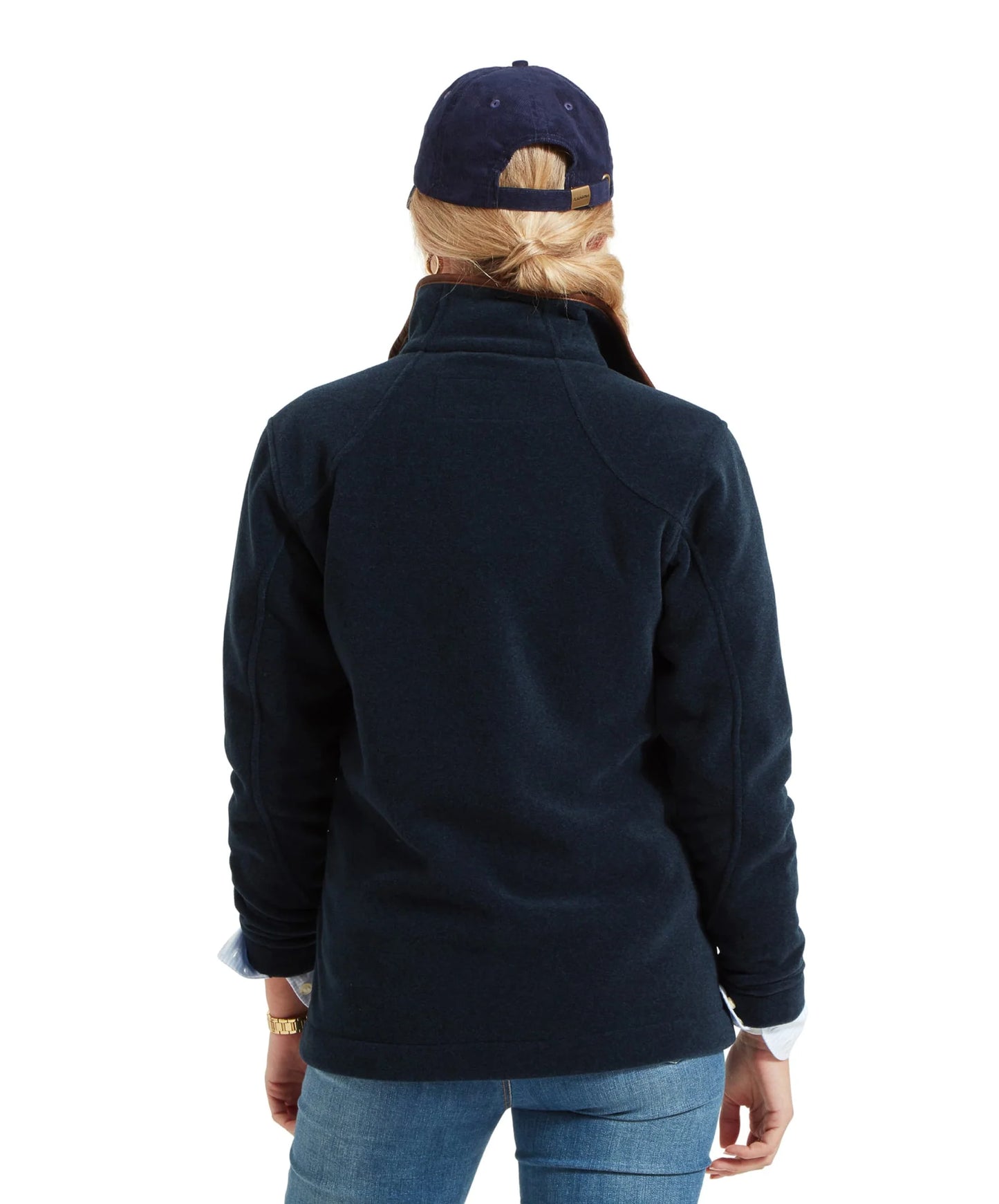 Schoffel Ladies Countrywear, the Burley Ii Fleece in Navy