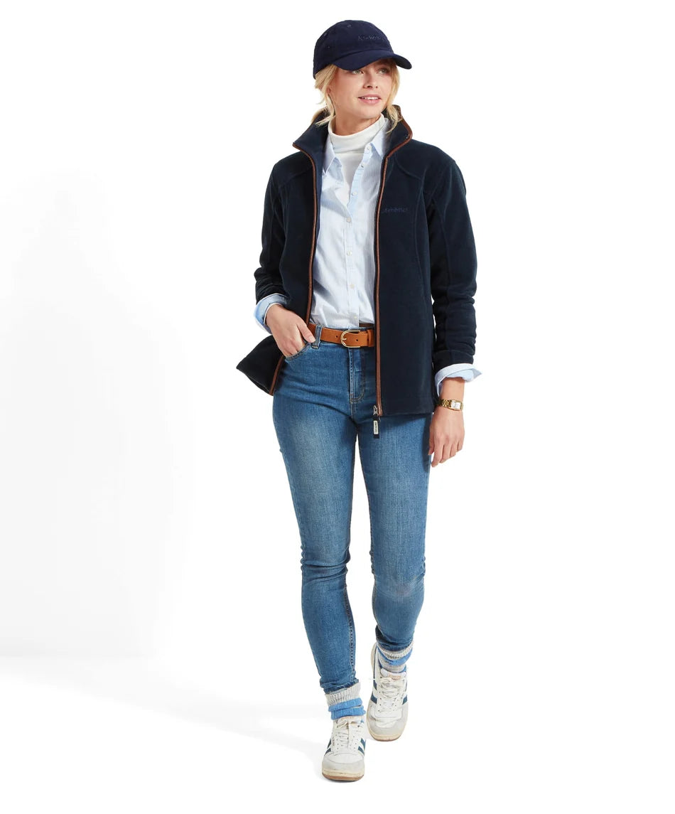 Schöffel Ladies Countrywear, the Burley Ii Fleece in Navy