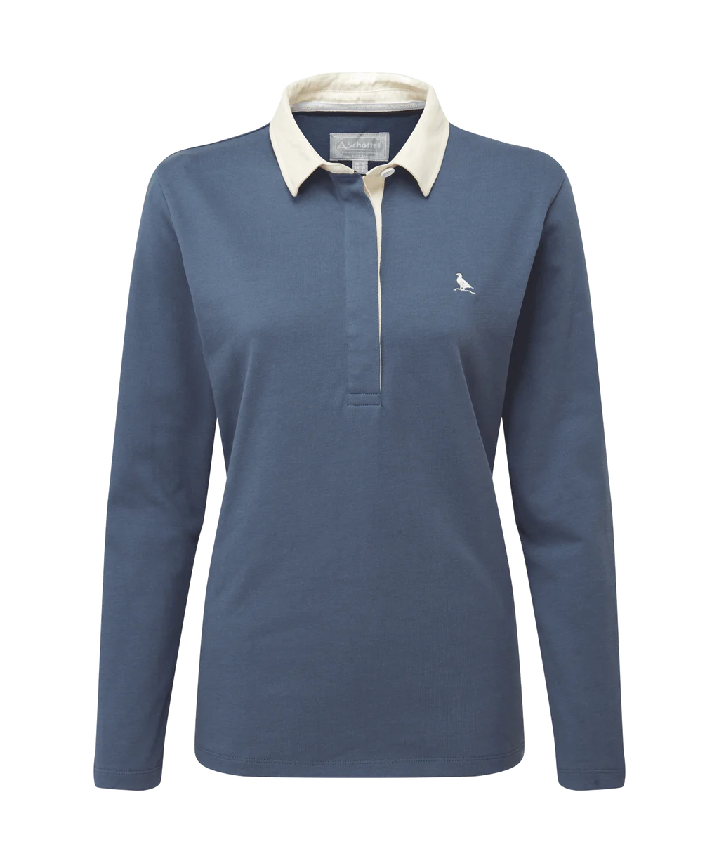 Schoffel, Chapel Porth Rugby Shirt - (Vintage Navy)