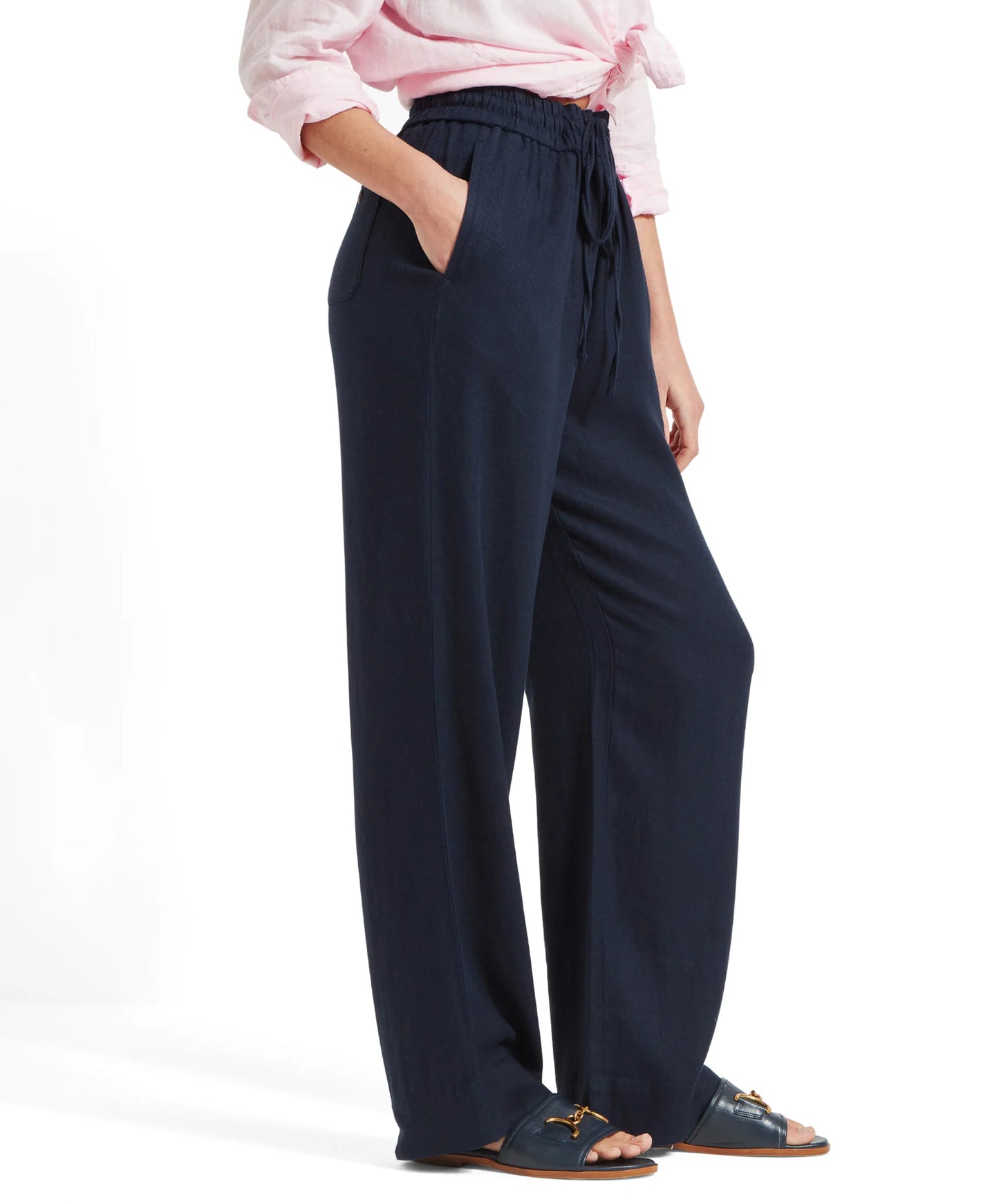 Schoffel Ladies, the Daphne Trousers in Navy