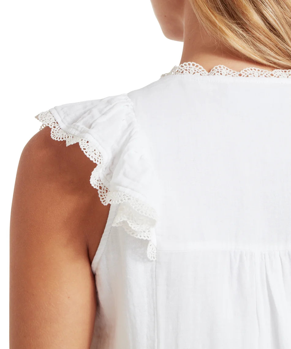 Schöffel Dress , the Jasmine Dress (Soft White)