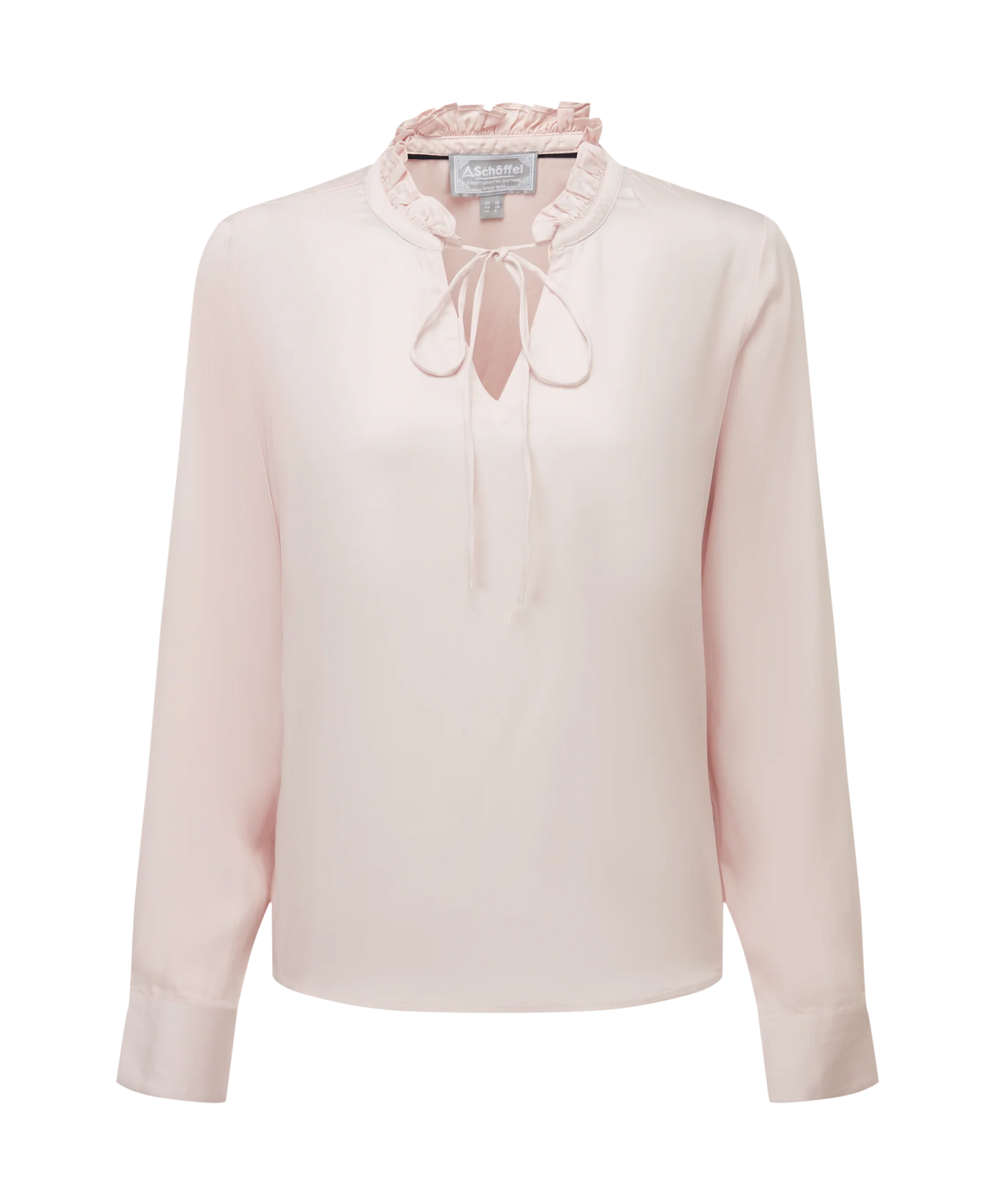 Schoffel Ladies Countrywear, the Kersey Blouse in Hushed Violet