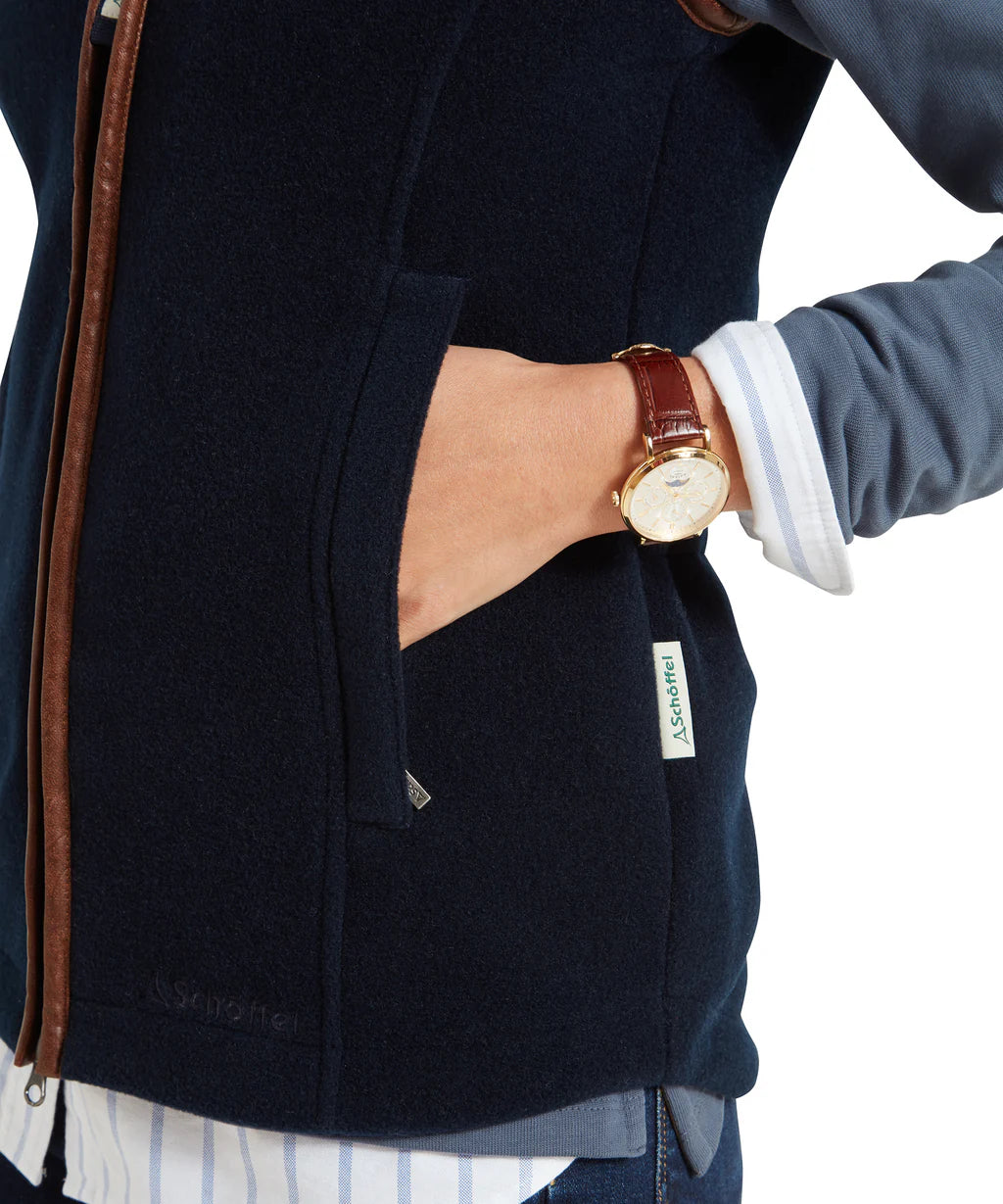 Schoffel, Lyndon Ii Fleece Gilet - (Navy)