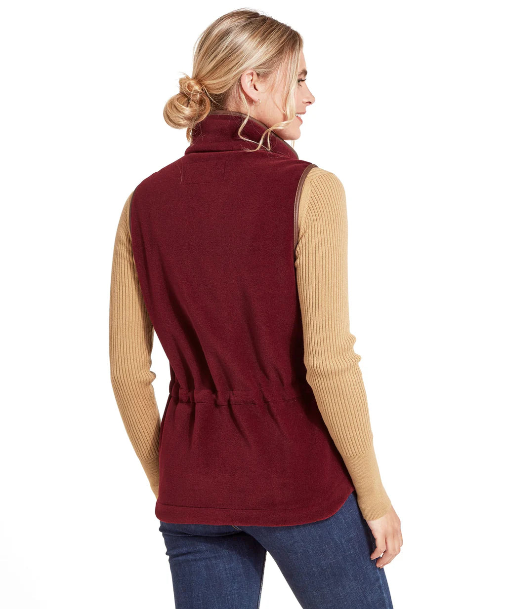 Schoffel, Lyndon II Fleece Gilet - (Claret)