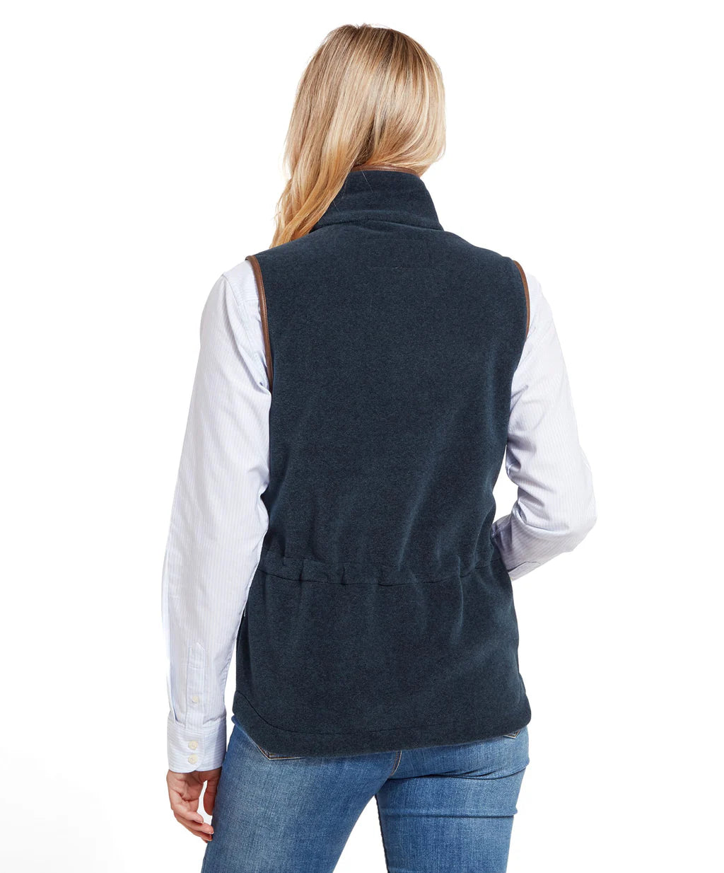 Schoffel Ladies, the Lyndon II Fleece in Petrol Blue