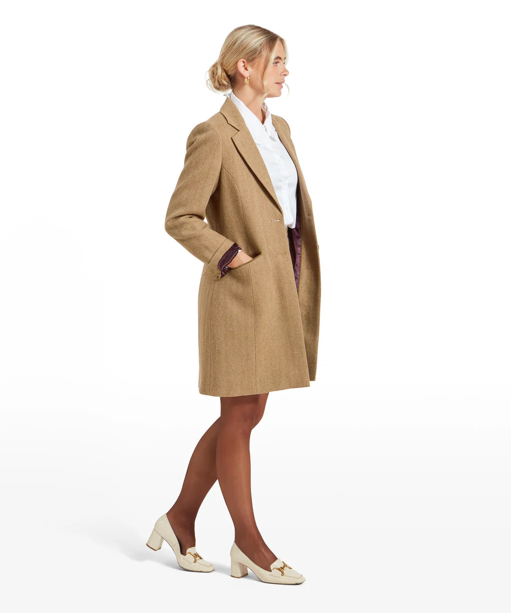 Schoffel, Moray Tweed Jacket - (Oak Herringbone Tweed)