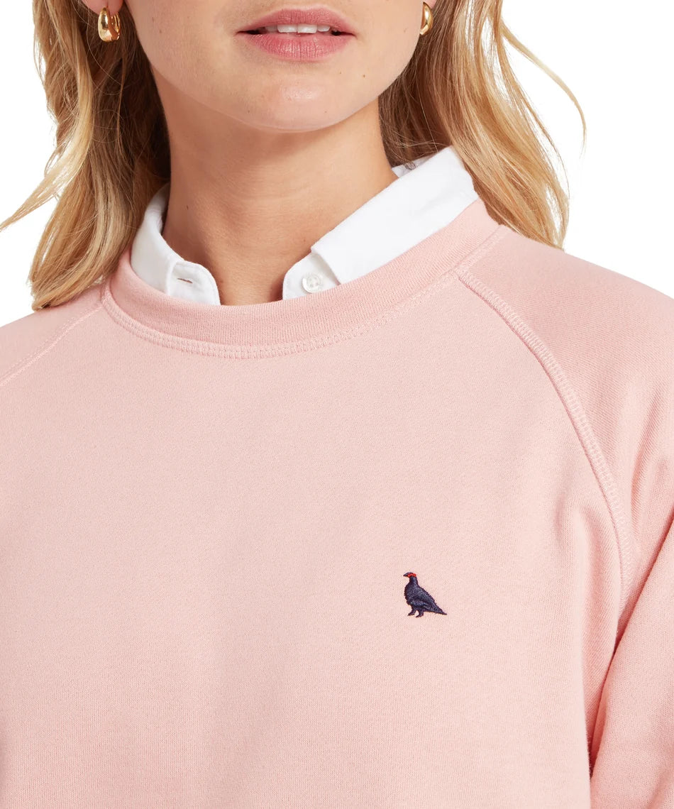 Schöffel Knitwear , the Newberry Sweatshirt (Pale Rosé)