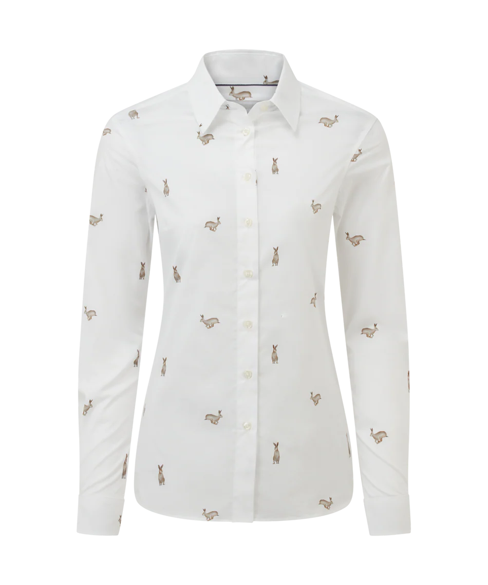 Schoffel Shirts , the Norfolk Shirt (Painted Hare)