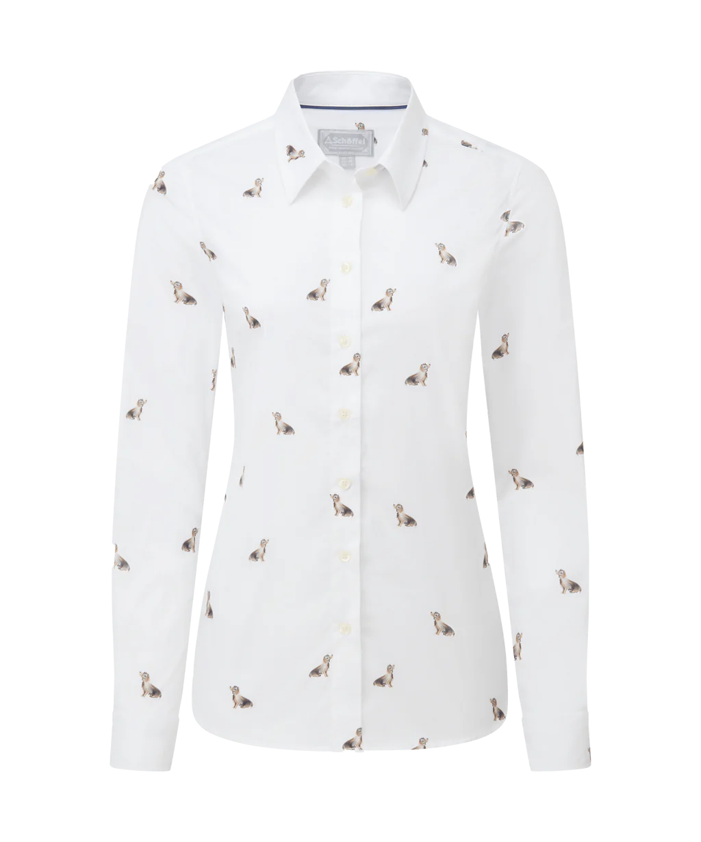 Schoffel, Norfolk Shirt - (Teckle Print)