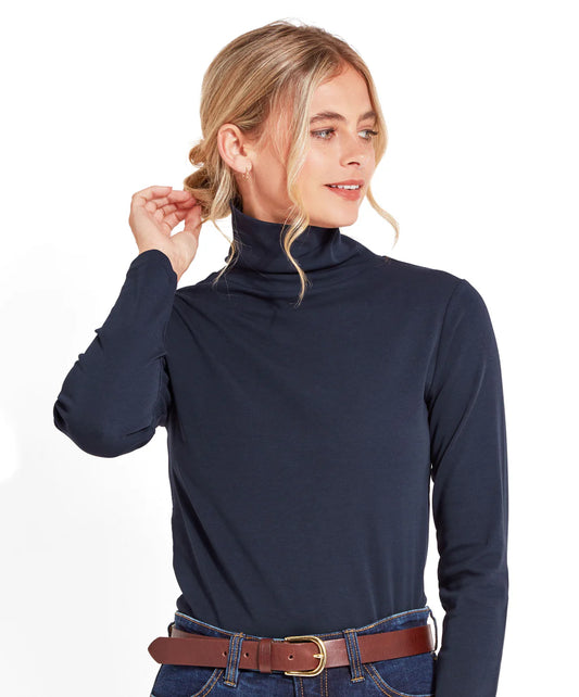 Schoffel, Rosedale Roll Neck - (Navy)
