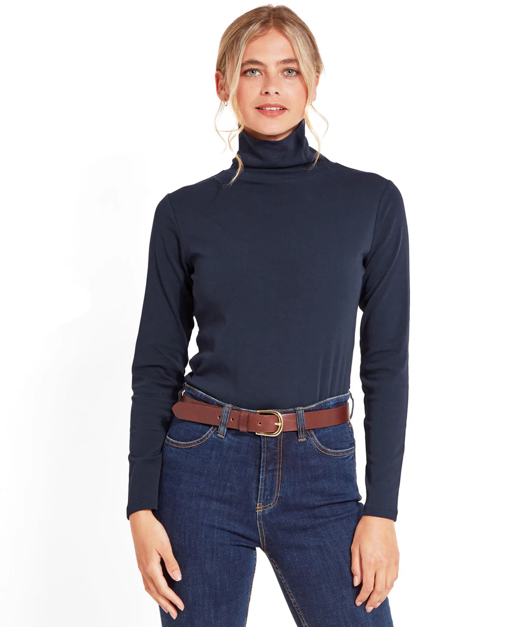 Schoffel, Rosedale Roll Neck - (Navy)