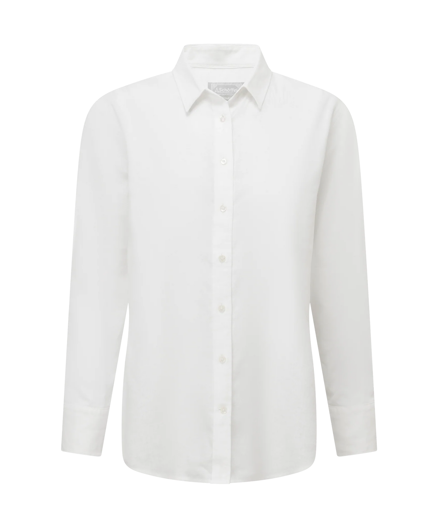 Schoffel Ladies, the Salthouse Linen Shirt in White