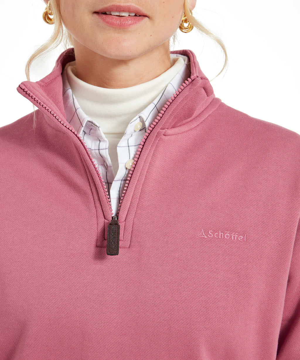 Schoffel, Sennen Cove Sweatshirt - (Dark French Rose)