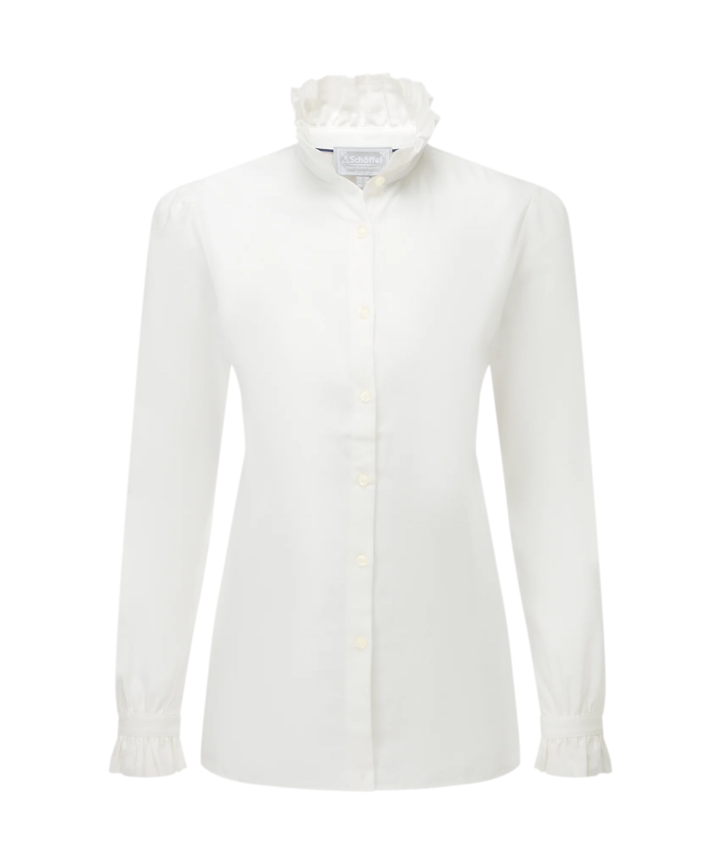 Schoffel Ladies Countrywear, the Sheringham Shirt in White