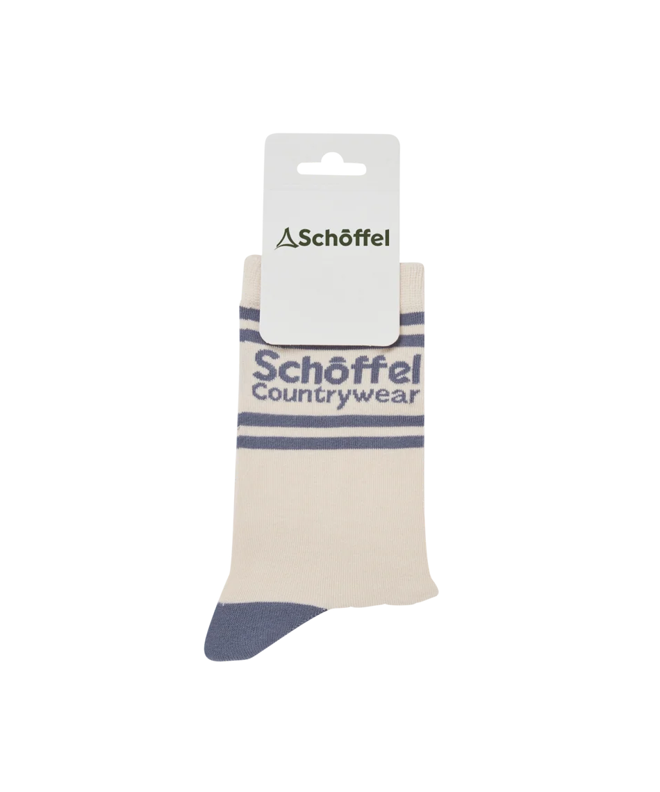 Schöffel Accessories , the Women'S Single Cotton Sock (Pale Stone Retro)