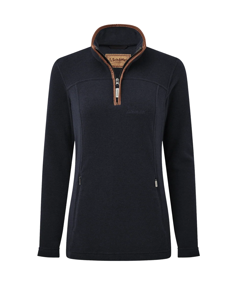 Schöffel, Tilton 1/4 Zip Fleece - (Navy)