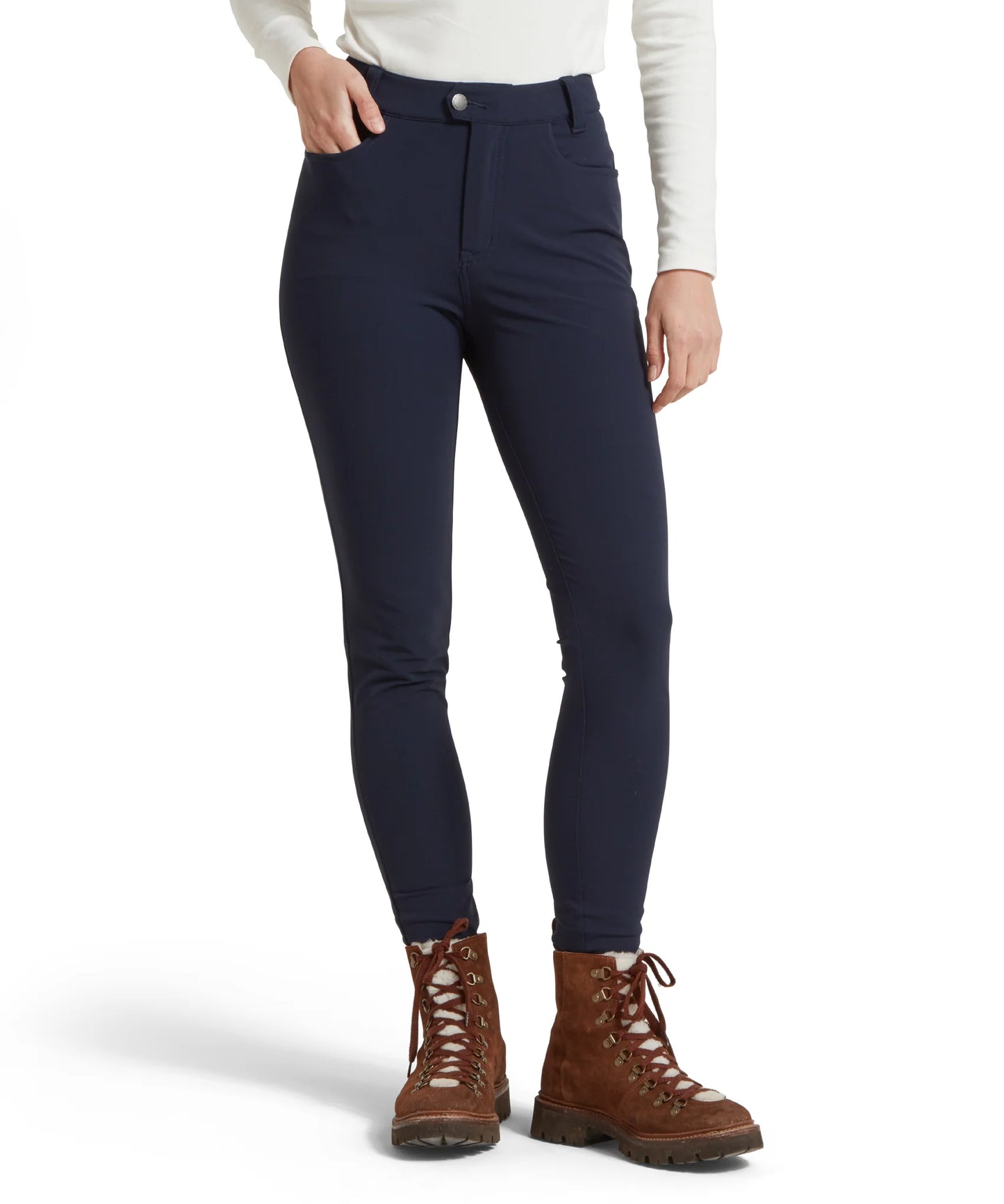 Schoffel Ladies Countrywear, the Whitwell Wr Trouser in True Navy