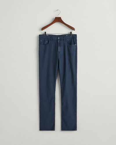 Gant Cotton Linen Slim Jeans (Marine)