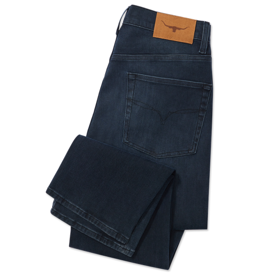 R.M. Williams, Ramco II Jean - (Black Rinse Wash)
